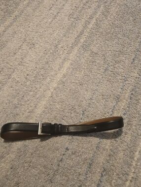 Allen Edmonds Men's Brown Calfskin Leather Dress Belt Size 42 Made in USA